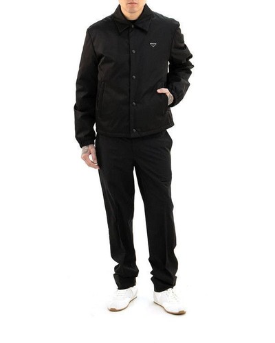 Prada nylon blouson jacket - prada,