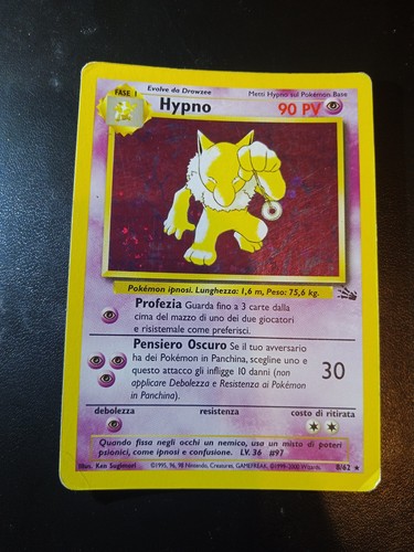 Carta pokemon hypno - -,