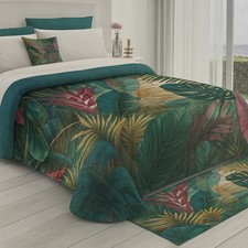 Trapunta invernale Marta Marzotto FOLIAGE 320gr Matrimoniale 100% Made in Italy