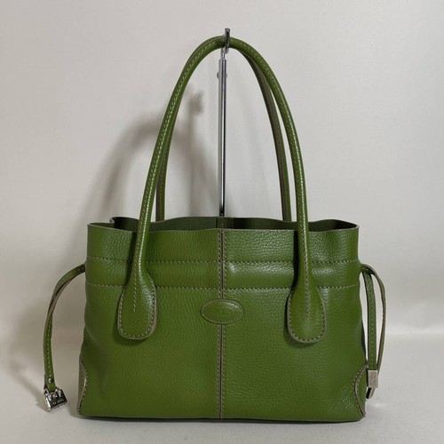 Borsa donna tod pelle verde - borsa,
