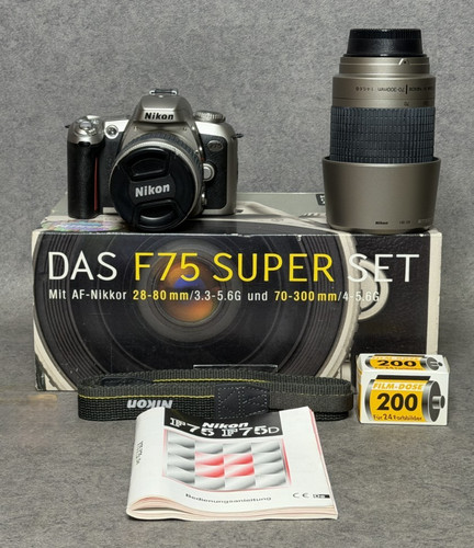 Nikon f75 super set con - super,
