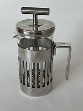 ALESSI 9094 3 tazze design Aldo Rossi caffettiera a presso filtro