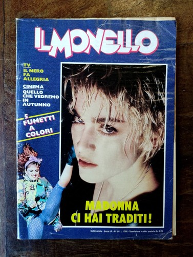 Rivista madonna monello - madonna, il