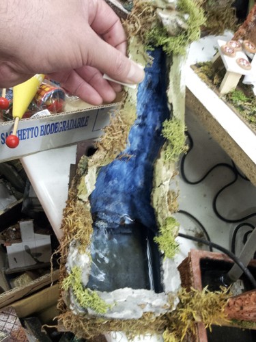 Miniatura presepe cascata big - presepe,