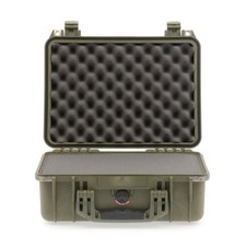 Peli Case 1450 con schiuma, oliva
