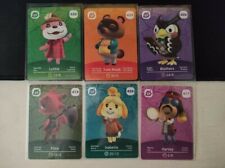 Amiibo Animal Crossing 5 - Lottie, Tom Nook, Blathers, Flick, Isabelle, Harvey