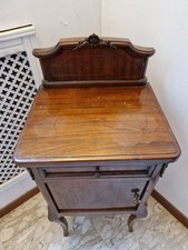 Comodino Antico in Massello Stile Luigi Filippo