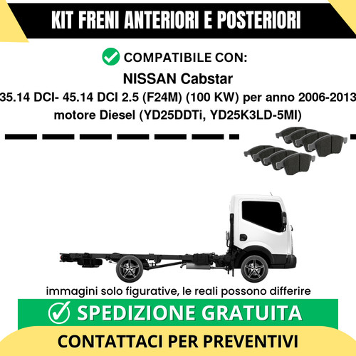 Pastiglie freno ant post - pastiglie,