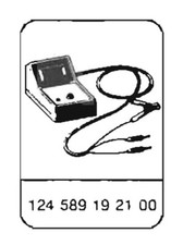 MERCEDES W107/124/201/129 SCATOLA ADATTATORE DIAGNOSTICO OBD1 OEM W124589192100