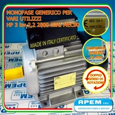 Motore elettrico monofase sega - elettrico,