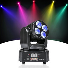 - Mini Lampada LED RGBWA/UV 6