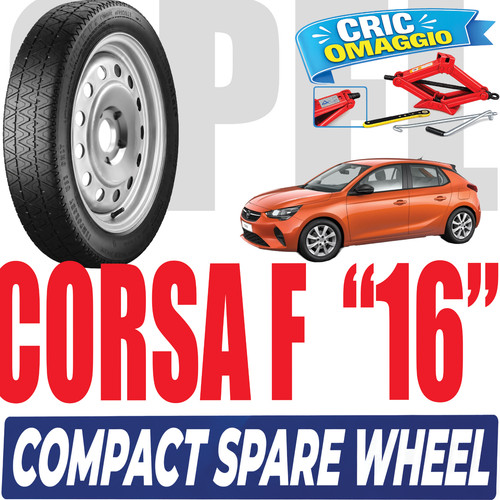 Ruotino scorta opel - ruotino,