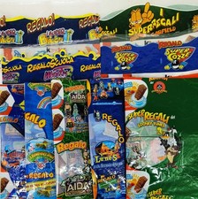 incarto merendine KINDER confezione pacco doppio Super Regali