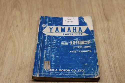 Yamaha xs1100 lista - xs1100, ricambi