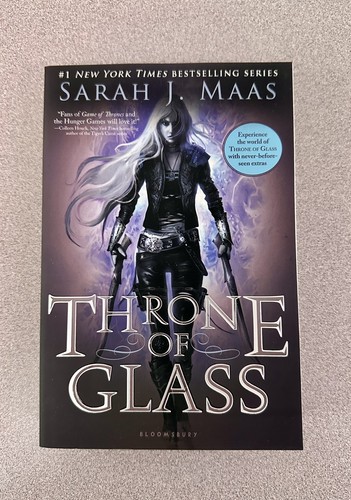 Exc cond throne glass - “throne, glass”
