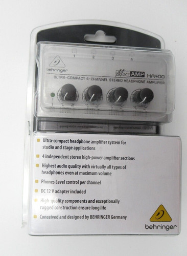 Behringer microamp ha400 - behringer,