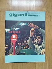 I Giganti del Basket N.11 1974 Numero Speciale 10 Anni Con Poster Brescia 
