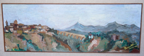 Dipinto olio masonite