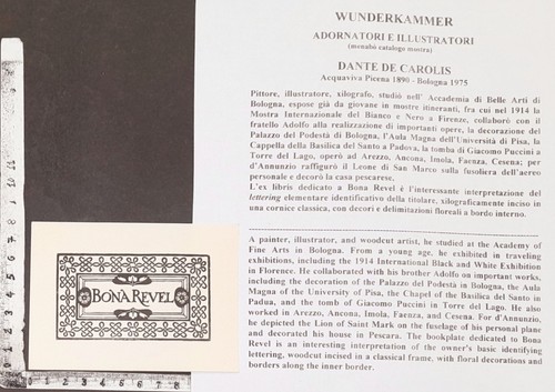 Wunderkammer exlibris 518 - wunderkammer, pl