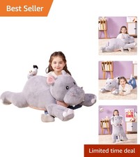 Peluche ippopotamo gigante 78