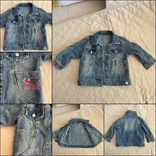 GIUBBOTTINO IN JEANS EJ GIRL TAGLIA 24-36 MESI COLORE BLU