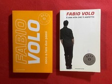 Fabio VOLO Lotto 2 Libri E' UNA VITA CHE TI ASPETTO + ESCO A FARE DUE PASSI