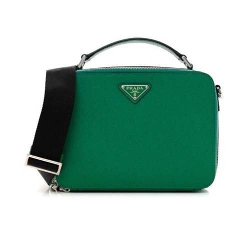 Borsa prada brique saffiano - borsa,