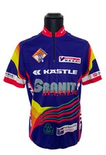 MAGLIA BICI CICLISMO MAILLOT UOMO MAN KASTLE BIKE SHIRT GBANIT BEISSER JHB862