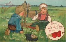 Cartolina Nister San Valentino