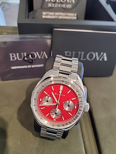 Bulova lunar pilot blood - pilot, "blood