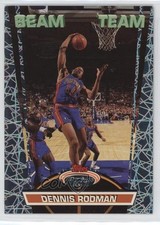 1992-93 Topps Stadium Club Beam solo membri della squadra Dennis Rodman #19 HOF