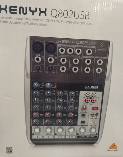 Behringer q802usb xenyx - q802usb,