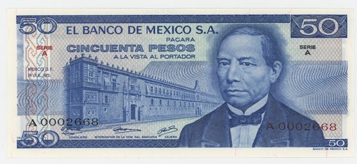 Messico pesos 7 - messico, 18-7-1973