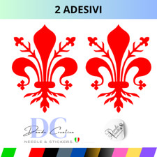 2 Adesivo STEMMA GIGLIO