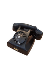 Telefono bachelite nero