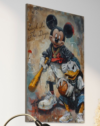 Quadro tela topolino - quadro,