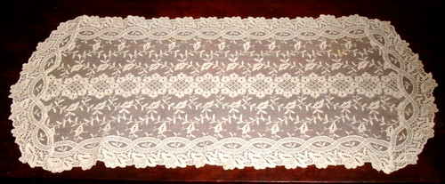 Sciarpa comò vintage alencon - comò,