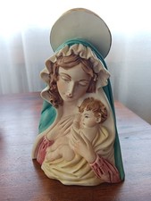  Scultore Tiziano Galli - opera in ceramica - Madonna con Bambino - Capodimonte