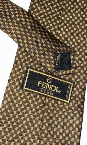 Cravatta fendi 100 seta - cravatta,