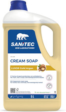 Sanitec, Luxor Gold Argan, Crema Di Sapone Profumata Idratante Con Glicerina E A