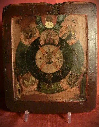 Antica icona russa - antica,