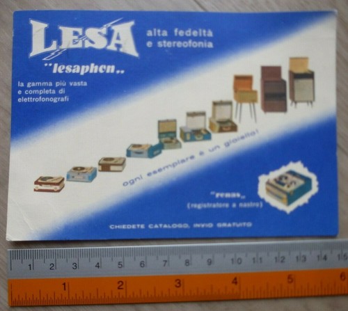 Lesa pubblicità lesaphon - pubblicità,