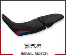 Rivestimento Sella Katerini Nero+logo T.I.Honda Africa Twin 1100 Adv 2020>2023