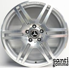 1 CERCHIO IN LEGA 8,5 X 18 " MERCEDES E 212 ORIGINALE A2124012302 RIVERNICIATO