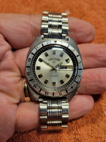 Lord elgin diver silver - silver, dial