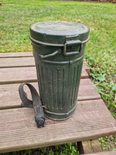 Wwii ww2 bidone maschera - bidone,
