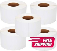 5 Rotoli 4" x 6" Etichette