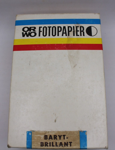 Carta fotografica orwo barite - carta,