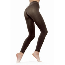 Leggins micromassaggiante Silver wave long Solidea Nero 