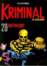 fumetto Ed. Gazzetta dello sport Max Bunker KRIMINAL A COLORI n 28